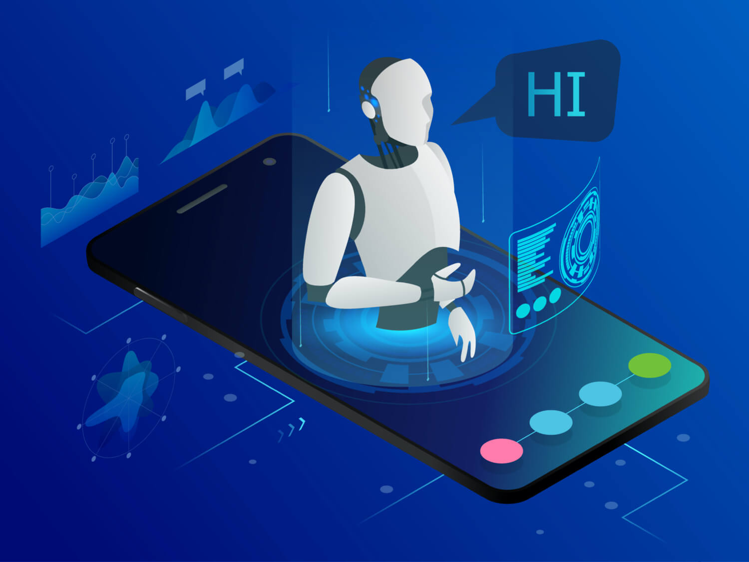 What is AI app development