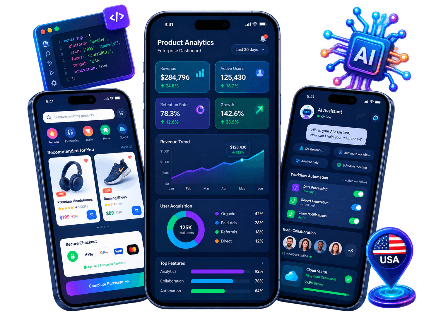 Mobile App Development Company in USA
