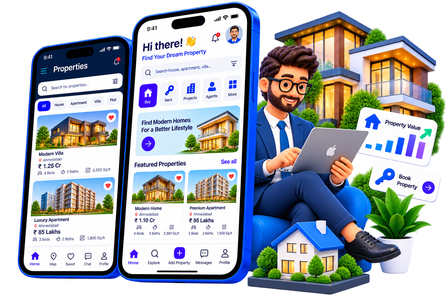 Real estate app development company in Ahmedabad