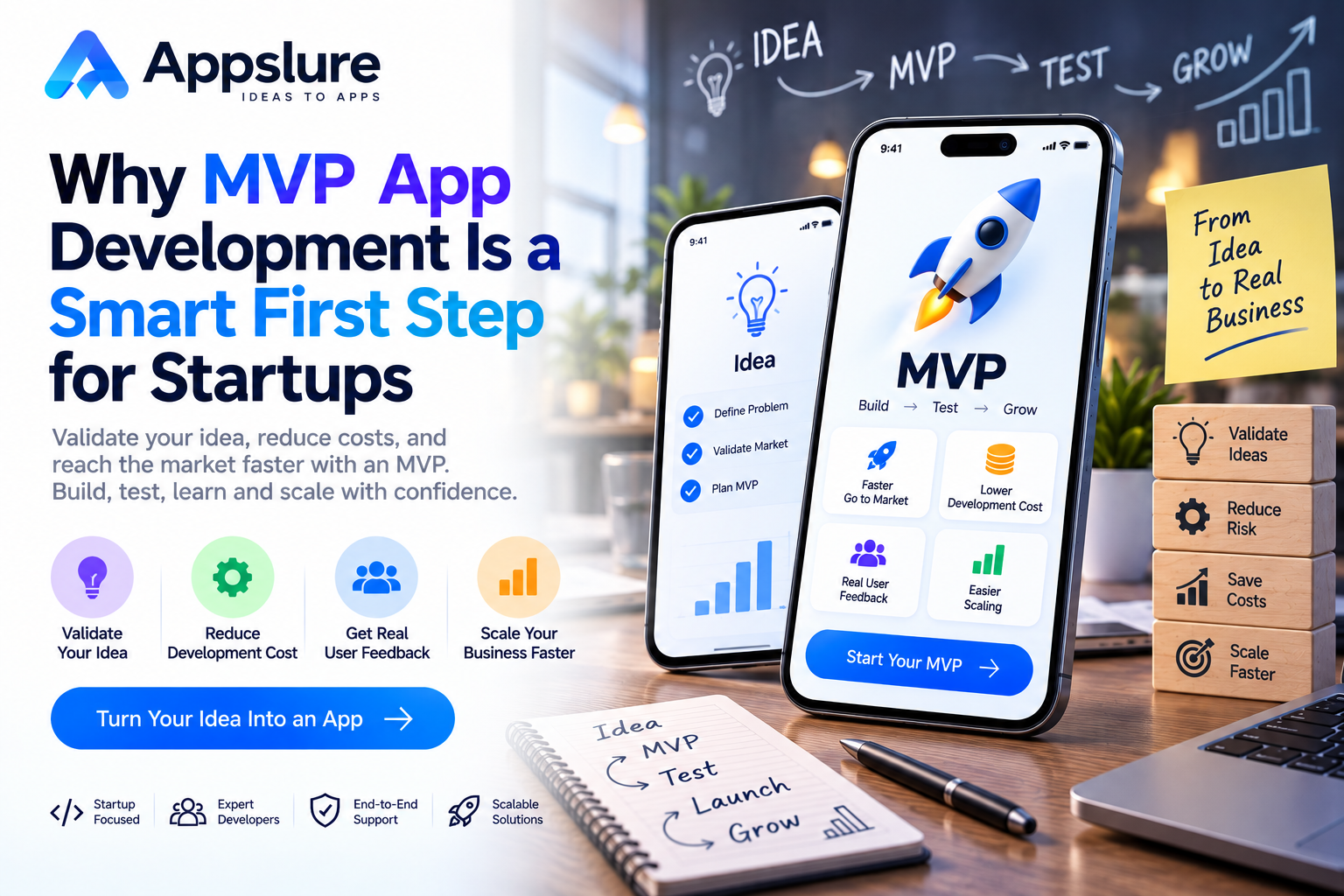 Why MVP App Development Is a Smart First Step for Startups